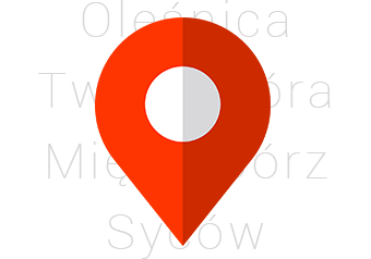 Mapa zasięgu sieci eDial Internet z Oleśnicy
